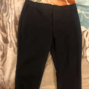 Classic M Zara black pant with embroidery